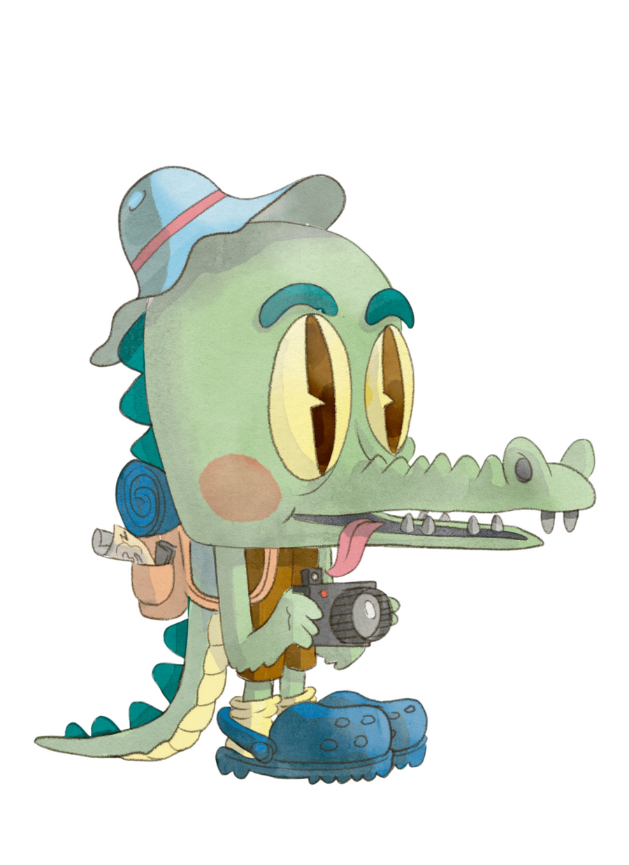 Croc with crocs